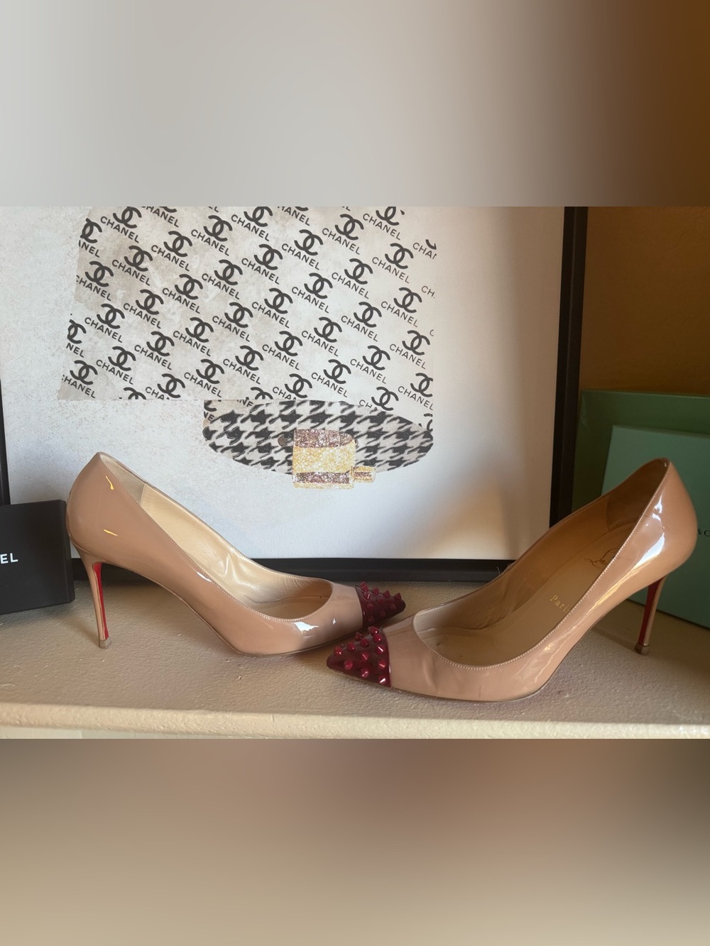 Christian Louboutin Sassy Spike Heels